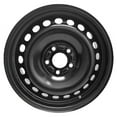 thumbnail image 1 of Wheel For 2012-2014 Ford Focus 16 inch 5 Lug Black Steel Rim Fits R16 Tire - Full-Size, 1 of 4