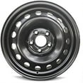 thumbnail image 1 of Wheel For 2014-2017 Kia Rondo 16 inch 5 Lug Black Steel Rim Fits R16 Tire, 1 of 6