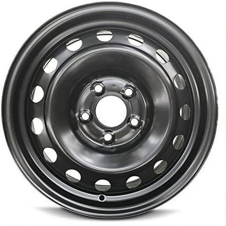 Wheel For 2014-2017 Kia Rondo 16 inch 5 Lug Black Steel Rim Fits R16 Tire