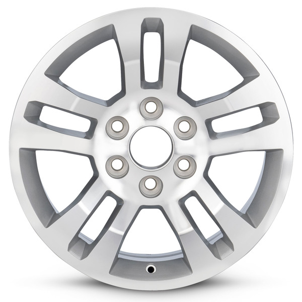 Wheel For 2014-2019 Chevy Silverado 1500 18 inch 6 Lug Silver Aluminum ...