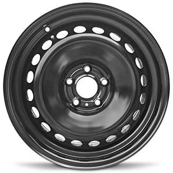 Wheel For 2014-2019 Nissan Rogue 17 inch 5 Lug Black Steel Rim Fits R17 Tire