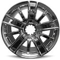 thumbnail image 1 of Wheel For 2014-2019 Chevrolet Silverado 1500 20 inch 6 Lug Chrome Rim Fits R20 Tire, 1 of 5