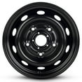 thumbnail image 1 of Wheel For 2015-2024 Ford Transit 150 16 inch 5 Lug Black Steel Rim Fits R16 Tire, 1 of 5