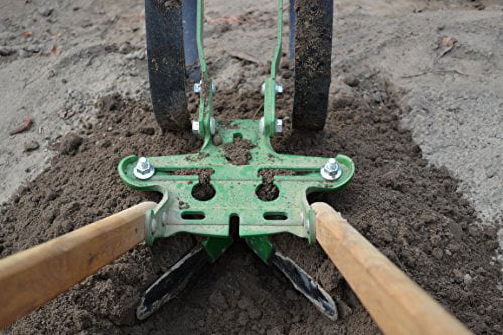 Wheel Hoe Plow Set Attachment for Hoss and Jr. Wheel Hoes