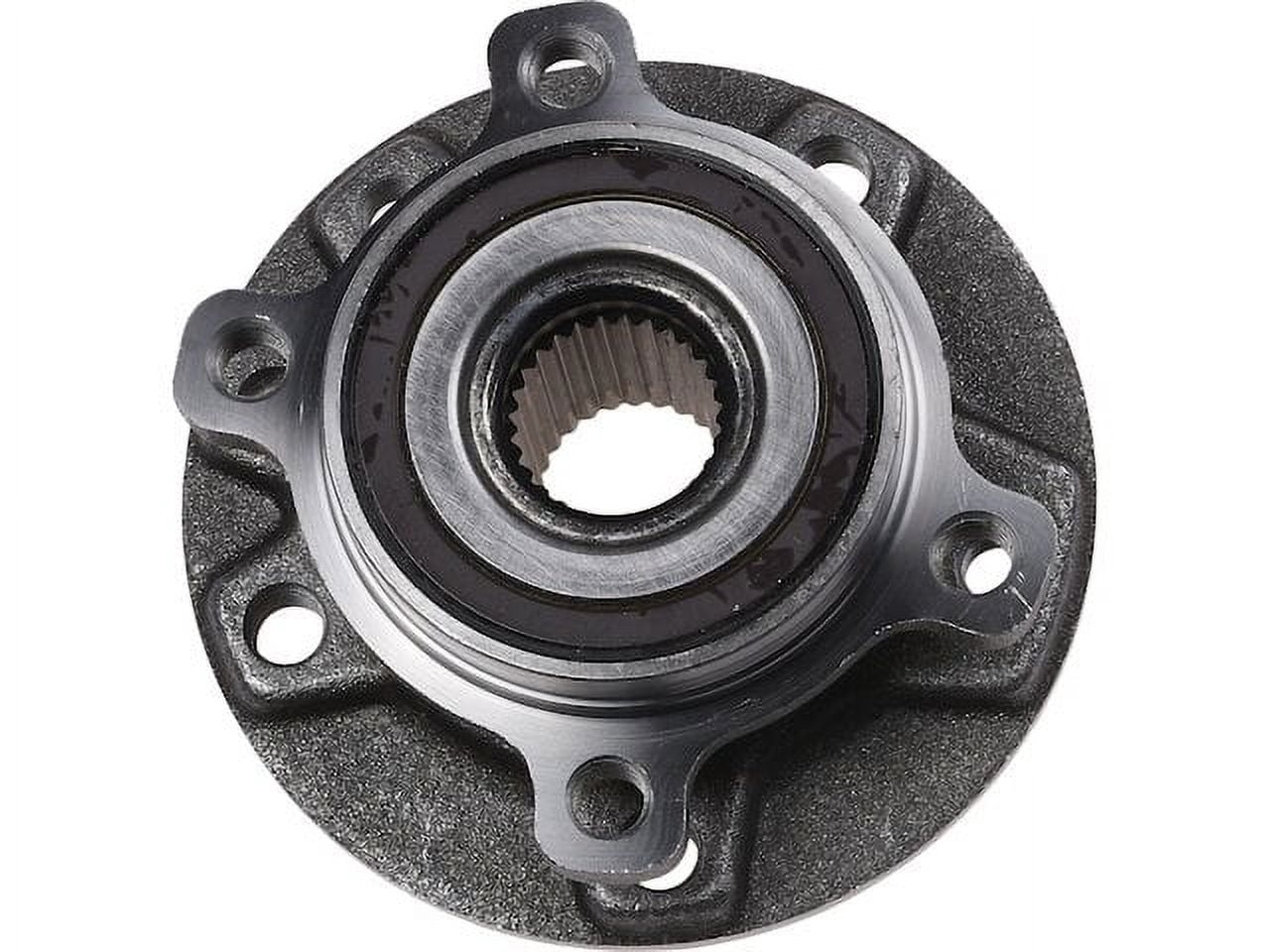 QJZ Front Wheel Bearing & Hub Assembly – 2-Pack For 2016-2019 Fiat 500X, 5-Lug, ABS Ready, Direct Fit