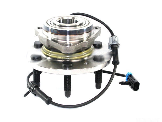 Front Suspension Wheel Hub Bearing Brake Rotor Pad For 2002-2005 Dodge Ram 1500