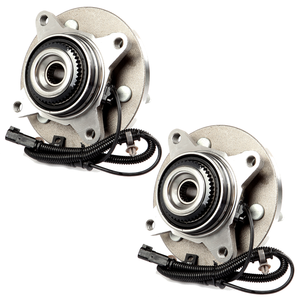 Wheel Hub Assembly SCITOO Wheel Bearings Fits 2011-2014 For Ford Expedition Front Hub Bearing With 6 Lugs 515142