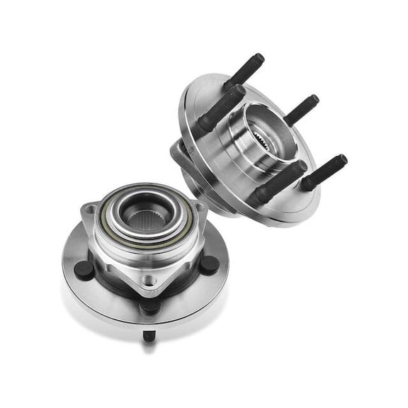 Wheel Hub Assembly Set 2 - Compatible with 2005 - 2010 Dodge Dakota 2006 2007 2008 2009