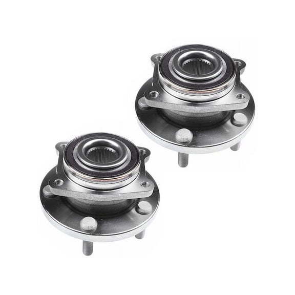 Wheel Hub Assembly Set 2 - Compatible with 2009 Dodge Caliber Hatchback 4-Door - Autopart Premium