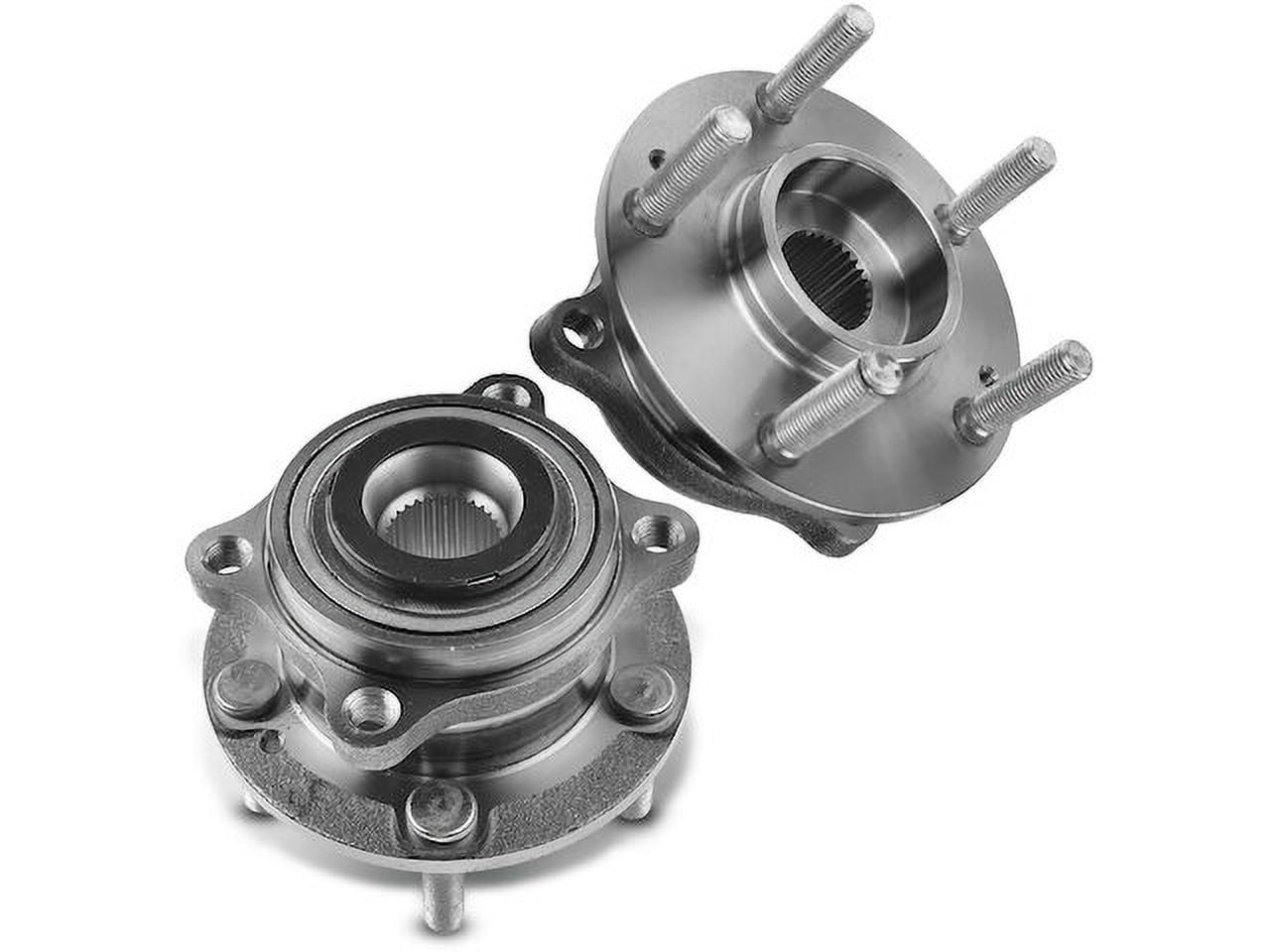 Wheel Hub Assembly Set 2 - Compatible with 2015 - 2019 Hyundai Sonata 2016 2017 2018