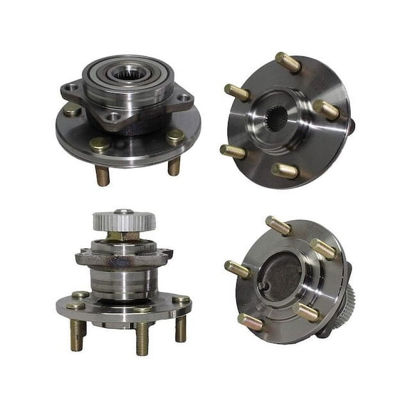 Wheel Hub Assembly Set - Compatible with 1995 - 1998 Eagle Talon 1996 1997