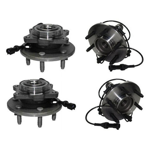 Wheel Hub Assembly Set - Compatible with 2003 - 2006 Ford Expedition 2004 2005