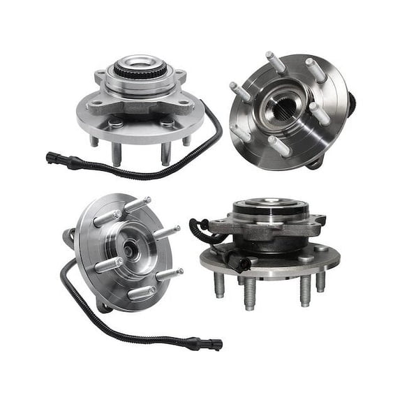 Wheel Hub Assembly Set - Compatible with 2007 - 2010 Ford Expedition 2008 2009