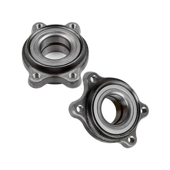 Wheel Hub Assembly Set - Compatible with 2008 - 2012, 2014 - 2015 Audi R8 2009 2010 2011
