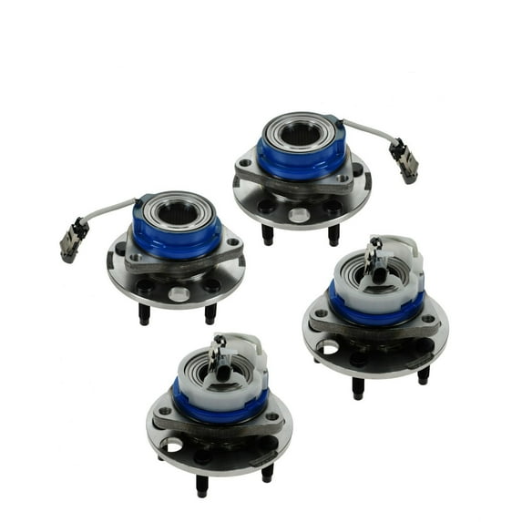 Wheel Hub & Bearing Front & Rear Kit Set of 4 For Buick Chevy Olds Pontiac