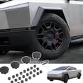 thumbnail image 1 of Wheel Hub Center Caps Compatible with Tesla Cybertruck, Hub Center ABS Caps for Cybertruck Accessories (4pces), 1 of 9