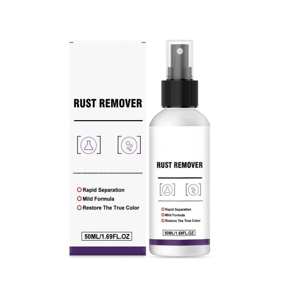 Wheel Hub Cleaner, Metal Rust Stain Remover, Gentle Wheel Rim Cleaner, Restores Shine, Cleans and Brightens, Time-Efficient Cleaning Agent for All Wheel Types, 50ml