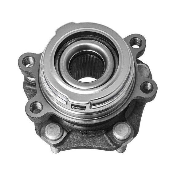 Wheel Hub and Bearing Assembly - Front, Modified Flange, 5-Bolt, 4WD Compatible