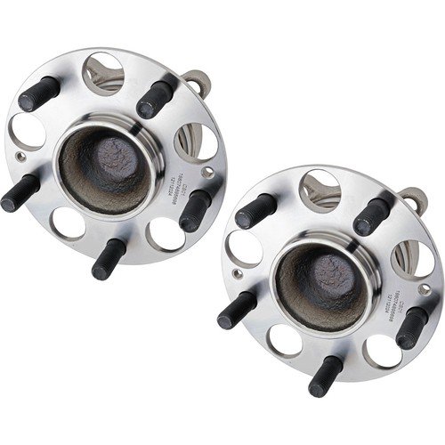 Wheel Hubs 2-Wheel Set For 08-12 Honda Accord 09-14 Acura TSX Rear Left & Right