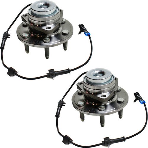Wheel Hubs For 2003-2005 Chevrolet Astro Front LH & RH with Bearing & Sensor RWD