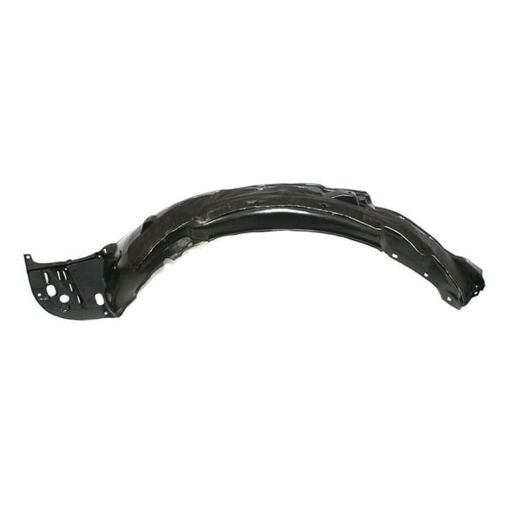 Wheel Liner Left Driver Front Side Plastic Splash Shield with Insulation Foam - Unfinished Finish