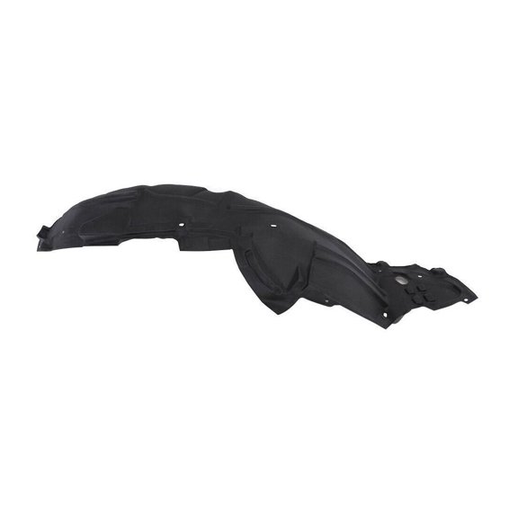 Wheel Liner Left Front Plastic Splash Shield - Unfinished Finish
