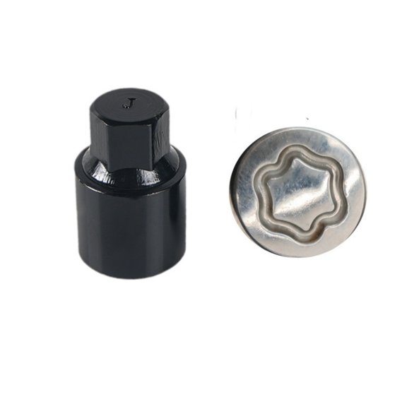 Wheel Lock Key Locking Lugs Nut Key Removal Steel Security Lugs Socket For Enhanced Hub Protections