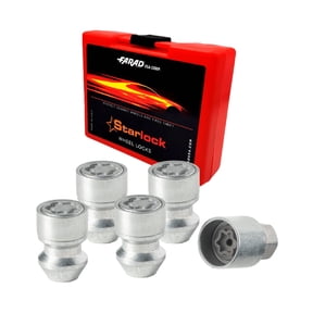 Wheel Lock Kit for ACURA RDX ILX TLX TSX Honda Accord HR-V M12X1,5 Nut Silver