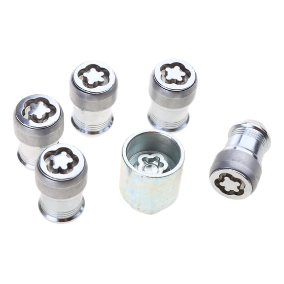 Wheel Lock Lug Nuts M14x1.5 Anti-Theft Locking Nuts Reliable Fixation 82215711
