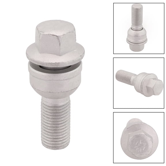 Wheel Lug Nut Stud Wheel Bolt For A5 A8 Q3 Q5 Q7 Rsq3 S8 Sq5 8T 4H 8U 8R 4M 8U 4H 8R0601295 Steel Wheel Bolt