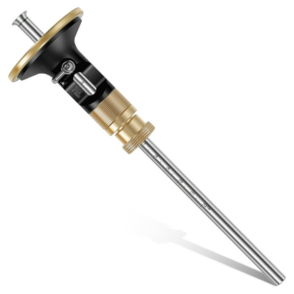 Wheel Marking Gauge 0.2 mm Fine Adjustment Precise Woodworking Scribing Marking Measuring Tool for Woodworking Projects