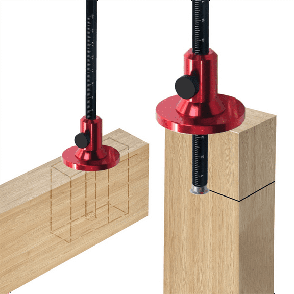 Wheel Marking Gauge Woodworking Scriber Wood Tools with Inch&MM Scale - Parallel Line Drawing Mortise Measuring