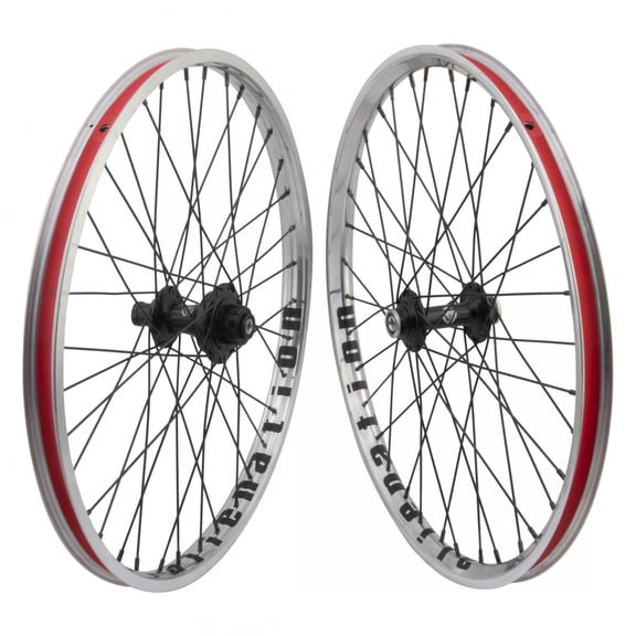 Wheel Master 20in Alloy Mini BMX 20x1-1/8 SET Alienation Mischief OS20 - Alienation Malice OS20 BRAKELESS - RIM