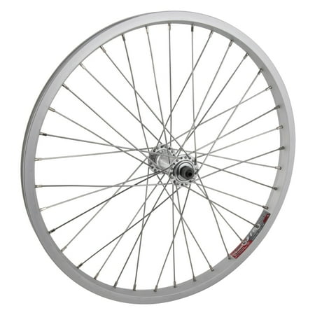 Wheel Master 20in Alloy Recumbent Front QRx100mm 36H Rim Brake Clincher Silver