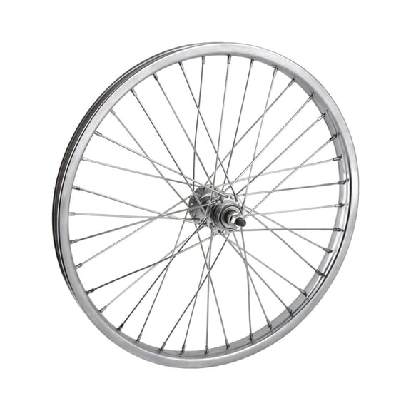 Wheel Master 20in Juvenile W/M Steel 1.75 Rear B/O 3/8x110mm Rim Brake Silver