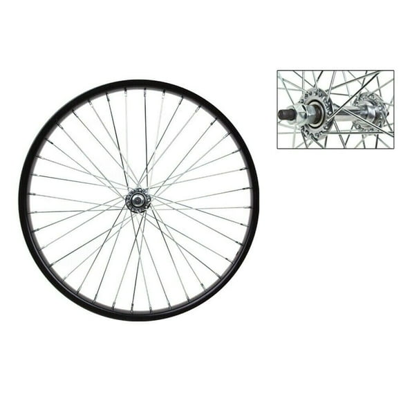 20 Inch Mountain Bike Wheelset - Disc Brake Rear Wheel With Integrated Hub