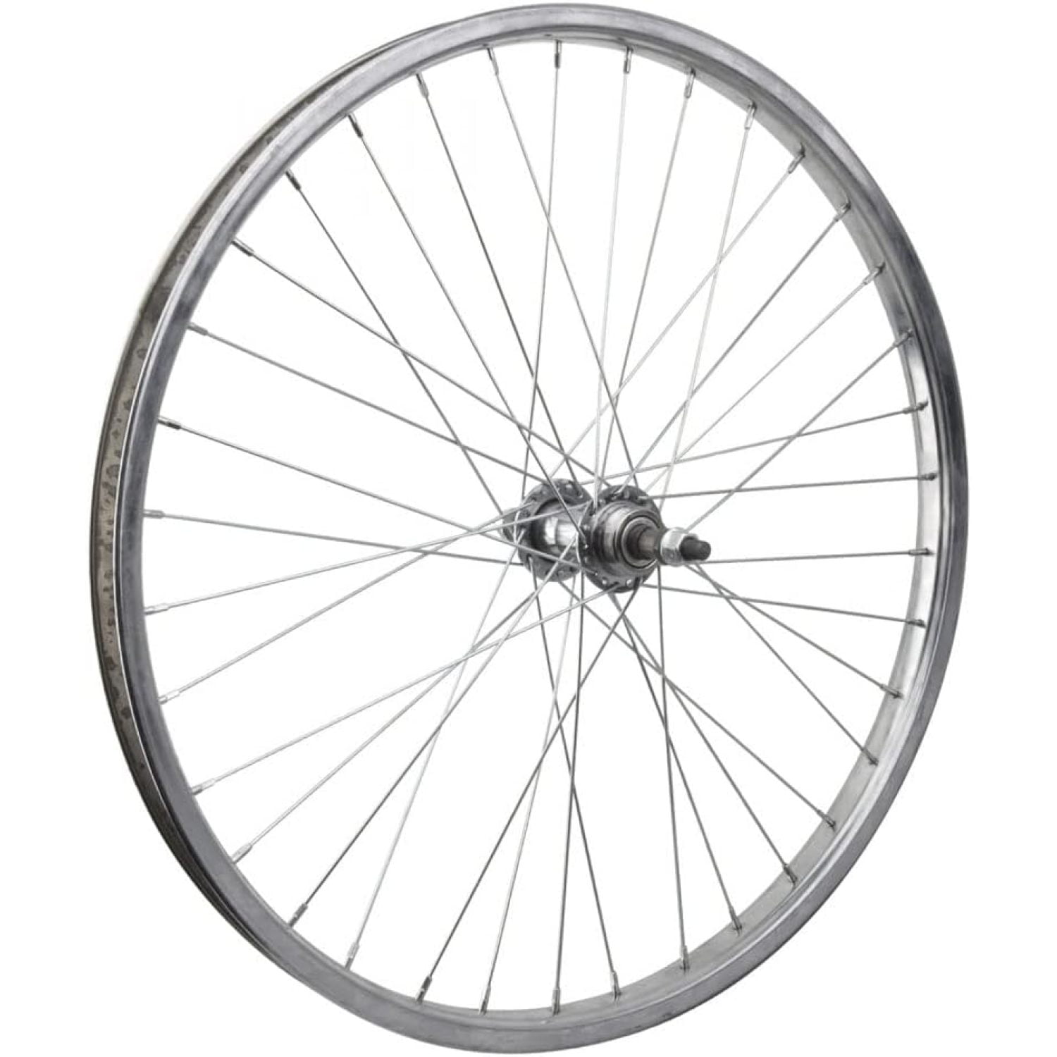 Wheel Master Rear Wheel 24 x 1.75 36H, Steel, Bolt On, Silver - Walmart.com