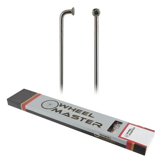 Wheel Master Standard Steel Spokes J-Bend 2.0 (14G) 298mm Chrome