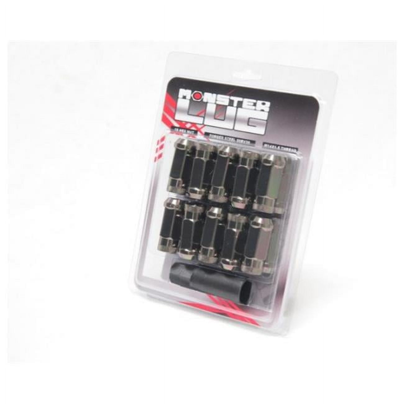 Wheel Mate Monster Open End Lug Nut Set of 20 - Red 14x1.50 main image 0