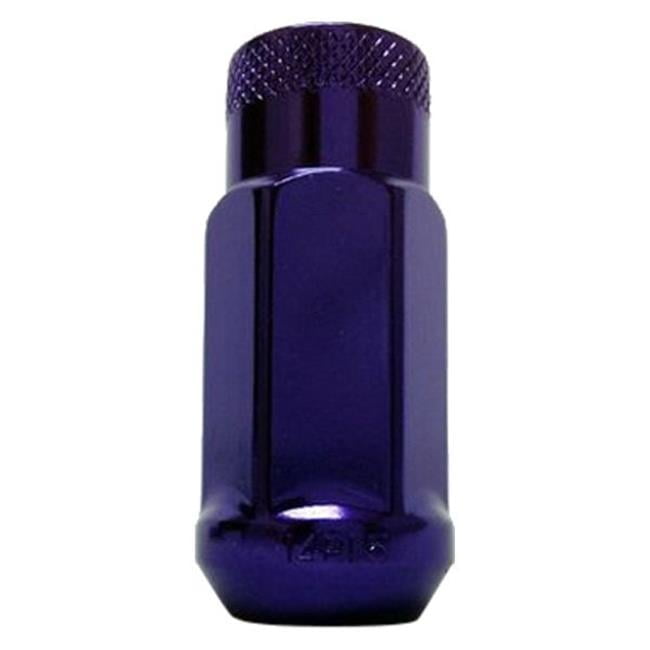 Wheel Mate  14x1.50 Monster Open End Lug Nut for 2008-2017 Buick Enclave, Purple - Set of 20
