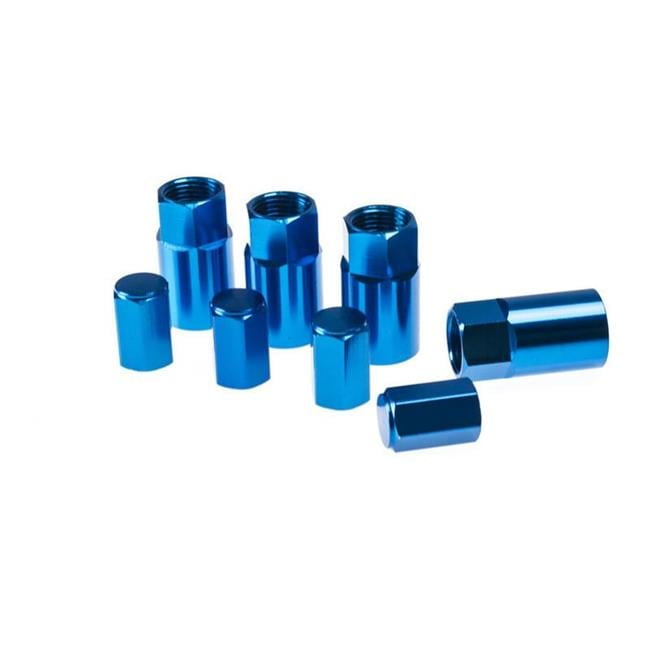 Wheel Mate  Aluminum TPMS Valve Stem Cover - Blue Anodize