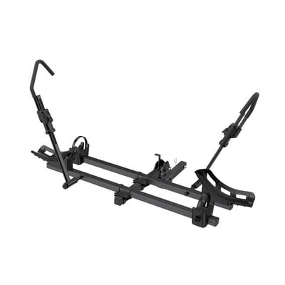 Ozark Trail Premium Platform Steel Bike Rack with 132lbs Load Capacity, 2'' Hitch Receiver E-Bike Compatible