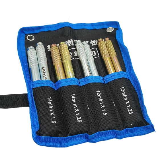 Wheel Mounting Aid 8PCS Wheel Hanger Alignment Pin Galvanized Steel Tire Rim Change Tool Wheel Changing Helper M 12x1.5, M 12x1.25, M14x1.5, M14x1.25