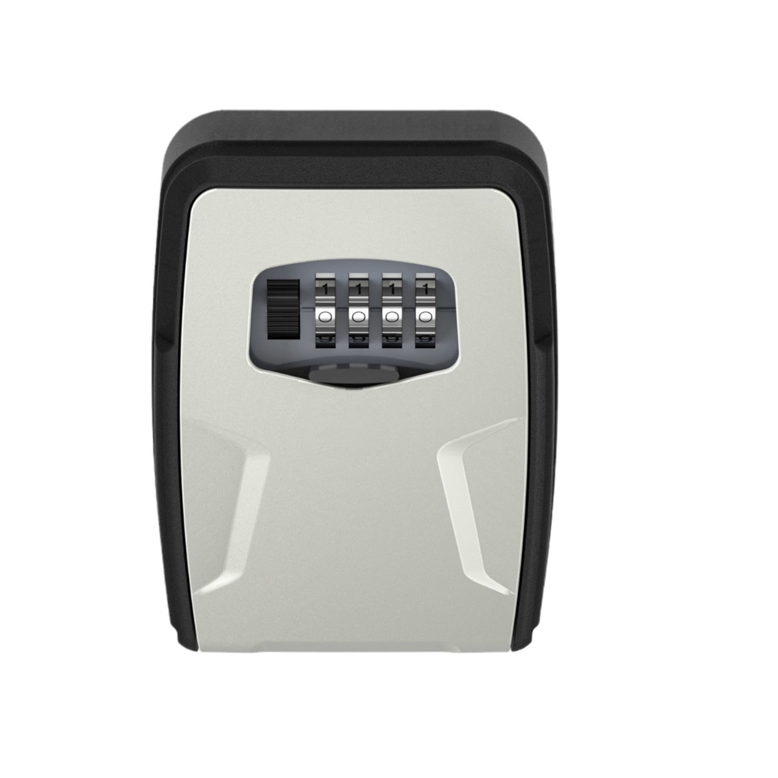 Wheel Password Key Lock Box Wall Mount 4 Digit Passwords Lock Keys ...