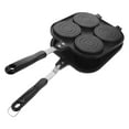 thumbnail image 1 of MEIBUTYUP Non-Stick Four-Hole Pan, Wear-Resistant Cookware with Smooth Edges for Everyday Home Kitchen Cooking, 1 of 6
