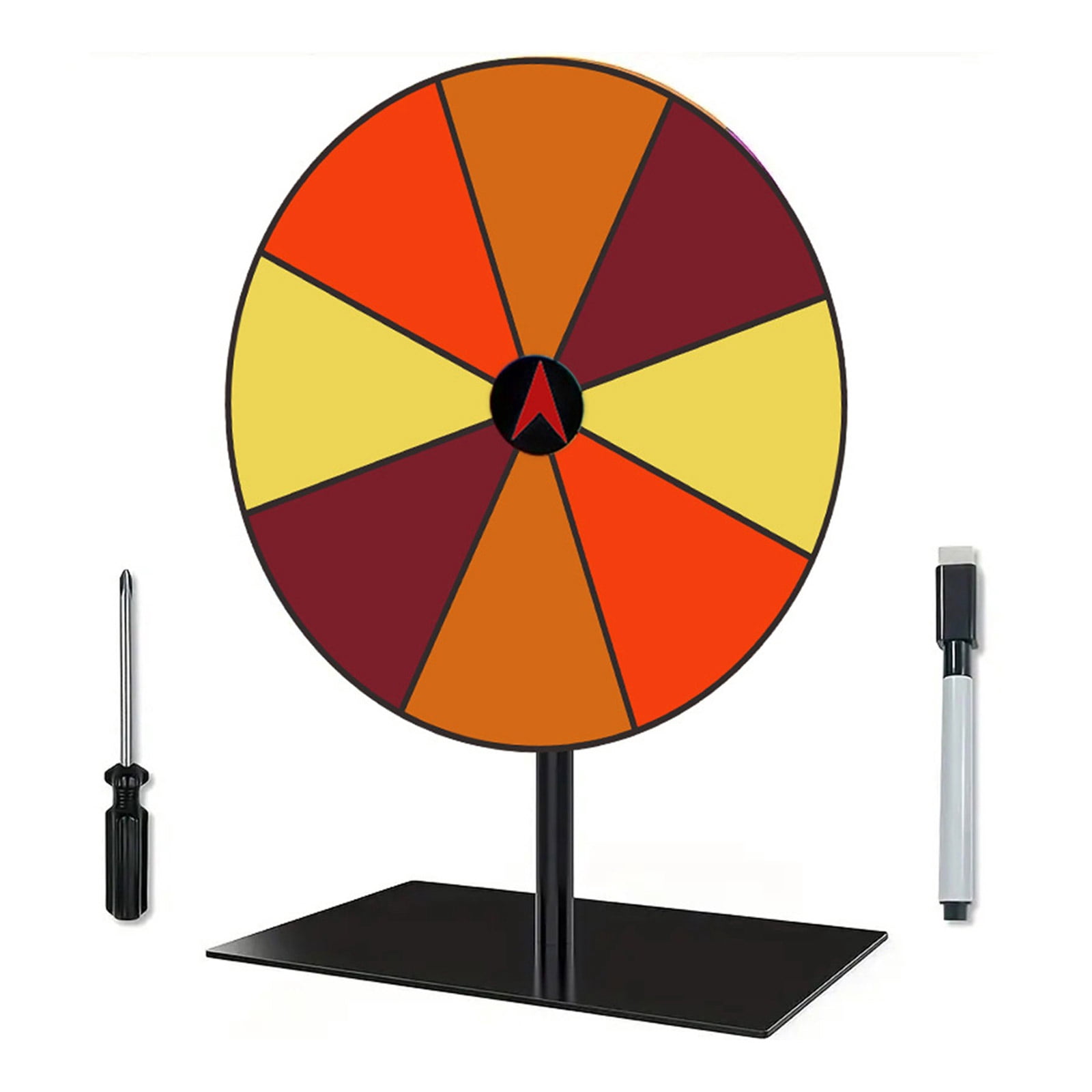 Wheel Prize Game Turntable Draws Roulette Wheel Tabletop Prize ...