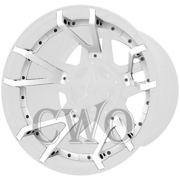 White XD Series XD827 Rockstar 3 Split Spoke Insert For 22x10 Wheel