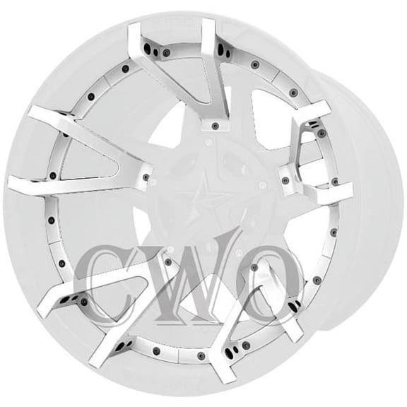 White XD Series XD827 Rockstar 3 Split Spoke Insert For 22x10 Wheel