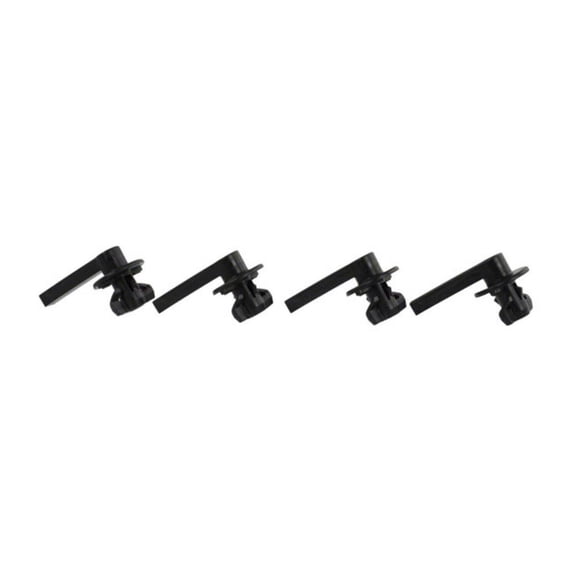 Wheel Protector Flare Locking Pins with Clips and Handles Lever - 4 Piece Kit
