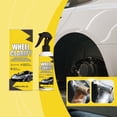 thumbnail image 1 of Wheel Rim Cleaner Spray, Heavy Duty Iron Remover, Brake Dust Cleaner for Alloy Wheels, Chrome Polish & Rust Remover, Automotive Tire Rim Detailing Kit, 100ml Car Care Solution, 1 of 9
